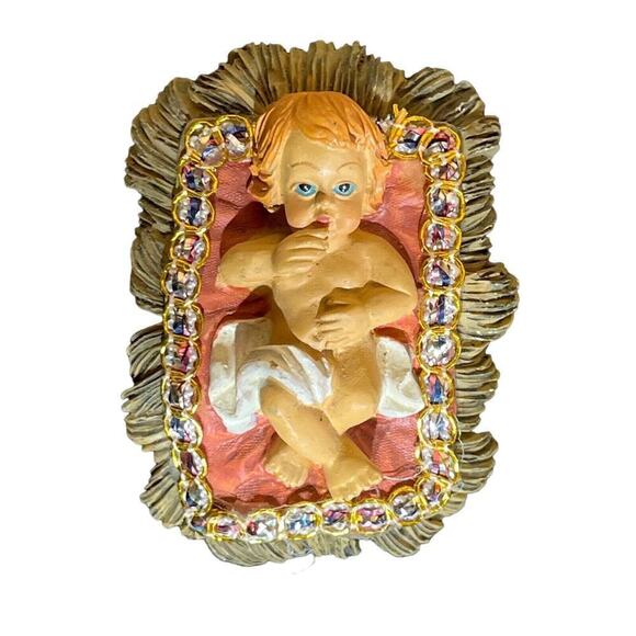 Christmas Nativity scene figures porcelain. Christmas Decor! Jesus. Holiday. - Picture 5 of 7